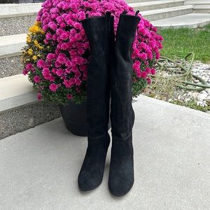 Knee High Suede Boots
